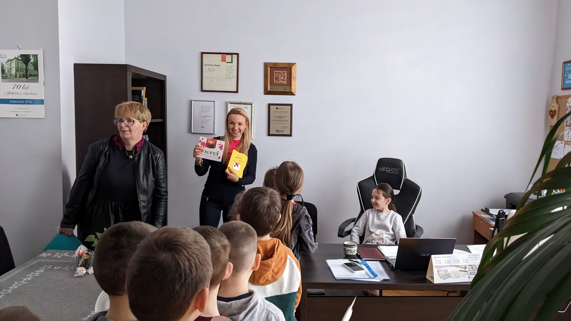 SKO-wicze  odwiedzili Miejską Bibliotekę w Szprotawie.